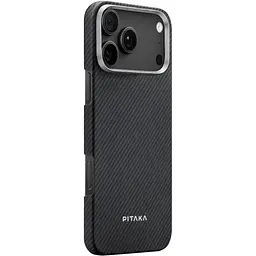 Чохол PC Pitaka with MagSafe для Apple iPhone 17 Pro Max (6.9) Black / Grey