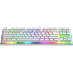 Клавіатура Hator Gravity X TKL Orange USB White (HTK551UA) - мініатюра 2