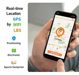 Круглий чорний дитячий смарт годинник для хлопчика Lemfo Y-09 з SIM картою, GPS трекером, Wi-Fi та функцією прослуховування До 5-7 днів роботи - мініатюра 11