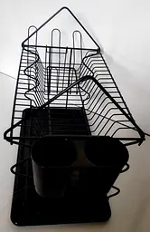 Сушіння для посуду Dish Rack WL 2607 S чорна - мініатюра 4