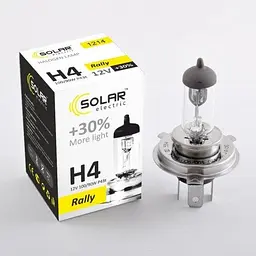 Автолампа галогенна Solar Starlight + 30% / H4 / 100/90W / 12V / 1 шт (1214)
