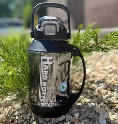 Спортивна пляшка для води Casno KXN-1269 Hard Bottle 1.9 л Black - мініатюра 2