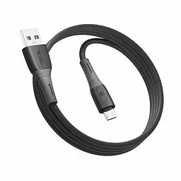 Кабель для зарядки и обмена данными USB Ridea RC-SI35 SiliconePro 60W 20V/3A USB-MicroUSB 1 м Черный