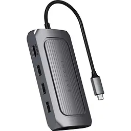 Адаптер Satechi USB4 Multiport Adapter with 8K HDMI Space Gray (ST-U4MA3M) - мініатюра 3