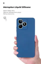 Чехол ArmorStandart ICON для Realme C51 / C53 / Note 50 Camera cover Dark Blue (ARM71023) - мініатюра 7