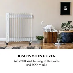 Масляний обігрівач Klarstein Thermaxx Heatstream (10035055) - мініатюра 2