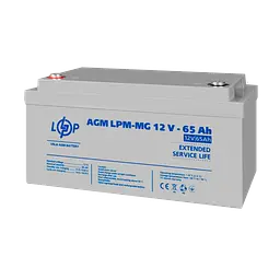 Акумулятор мультигелевий LPM-MG 12V - 65 Ah - мініатюра 3