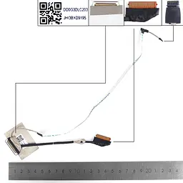 Шлейф матриці для HP Omen 15-DC 15T-DC TPN-Q211 series, (eDP 40pin 144Hz, DD0G3DLC213, L24384-001)
