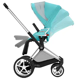Прогулянкова коляска Cybex ePriam by Jeremy Scott Car (524000395) - мініатюра 7