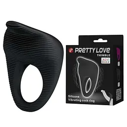 Ерекційне кільце Pretty Love Thimble чорне