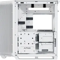 Корпус APNX V1 Tempered Glass без БП White (APCM-VI01003.21) - мініатюра 5