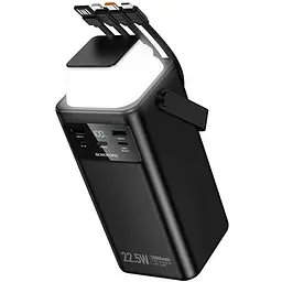 Портативний ЗП Power Bank Borofone BJ65B High 22.5W+PD20W with cable 80000 mAh Black - мініатюра 3