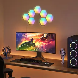 Світлодіодні панелі Govee Glide Hexa Light Panels 7шт (H6061) [87061] - мініатюра 8