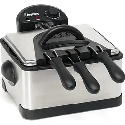 Мультипіч (аерофритюрниця) Bestron Family DF402B steel / black