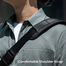 Сумка для ноутбука Tomtoc Explorer-T22 Messenger Bag Black 16 Inch/14L T22M1D1 - мініатюра 5