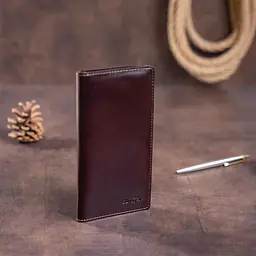 Чоловічий шкіряний гаманець SHVIGEL 19х9,5х1 см acs0016051 - мініатюра 6