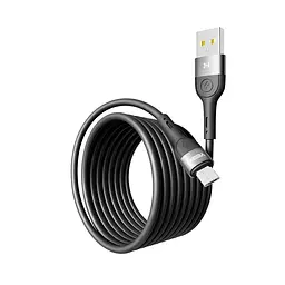 Кабель для заряджання та обміну даними USB Yoki YK-EX11 EXTRA Series USB/MicroUSB 60W 3A/20V 2 m Black - мініатюра 5