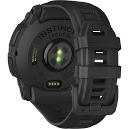 Смарт-годинник Garmin Instinct 3 50mm AMOLED Tactical Edition Black with Black Band (010-03020-50) [135857] - мініатюра 4