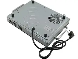 Електроплита інфрачервона 2000W склокерамічна настільна на одну конфорку з функцією барбекю Crownberg CB-1324 - мініатюра 5
