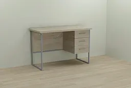 Комп'ютерний стіл Ferrum-decor Гаррі 75x120x60 сірий ДСП Дуб Сонома 32мм (FRD-101457) - мініатюра 3