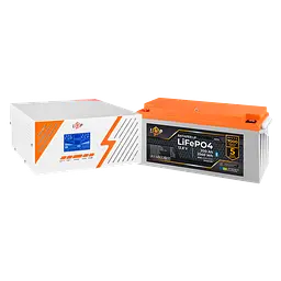 Комплект резервного живлення LogicPower B1500 White + літієва (LiFePO4) батарея 2560Wh