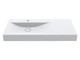 Умивальник Miraggio Viola 1000 L matt Білий матовий 0002659 - мініатюра 4