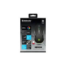 Мишка Defender Demon GM534 Wireless Black (52534) - мініатюра 4