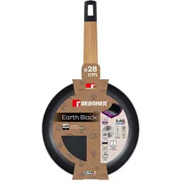 Сковорода Bergner Earth Black 28 см (BG-34624-BK) - мініатюра 4