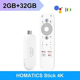 Смарт ТВ приставка Smart TV Box Homatics 4K Stick 2/32GB - мініатюра 4