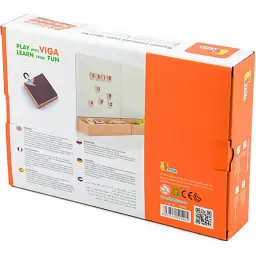 Набір магнітних літер Viga Toys Малі англійські 40 шт. (50590) - мініатюра 3