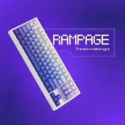Клавіатура Proove Gaming Rampage (Ukraine Layout) Gradient Purple/Black (WKRM00022418) - мініатюра 7