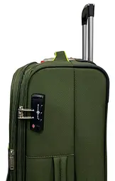 Валіза Snowball 22204 колір хакі розмір міні XS 40x30x20 см - мініатюра 5