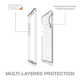 Протиударний прозорий чохол GEAR4 Crystal Palace антимікробним покриттям для Samsung Galaxy Note 10 Plus (6.8") - мініатюра 2