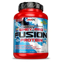 Протеїн AMIX Whey Pro Fusion, 1 кг - Шоколадне мокачино
