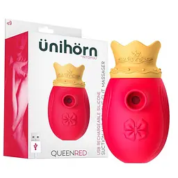 Вакуумний стимулятор клітора Unihorn Queen Red (червоний) - мініатюра 4
