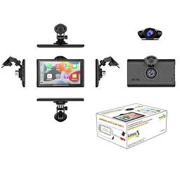 Портативний монітор Aspiring Auto Play DVR 1, Magnet, CarPlay, Android auto - мініатюра 11