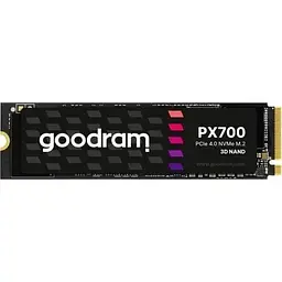 Твердотільний накопичувач SSD Goodram 2Tb, PX700, PCI-E 4.0 x4, M.2 2280, 3D TLC, 7400/6500 МБ/с teh0019761