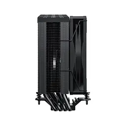 Кулер для процесора GameMax Sigma 520 Digital, Black, алюміній/мідь, 1x120 мм ARGB, Intel 1851/1700/1200/115x, AMD AM5/AM4, до 220 Вт, висота 157 мм, цифровий LCD дисплей показує температуру - мініатюра 5
