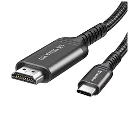 Кабель мультимедійний USB-C to HDMI M 2.0m 4K60Hz black ColorWay (CW-CBCHD077-BK) - мініатюра 4