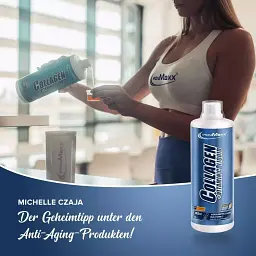Колаген питний IronMaxx Collagen + Vitamin C Liquid Мірабель 1000 мл - мініатюра 3
