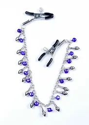 Затискачі для сосків Exclusive Nipple Clamps No.2 сріблясті - мініатюра 3