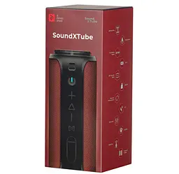 Портативная Bluetooth колонка 2E SoundXTube 30W TWS, MP3, Wireless, Waterproof Black-Red - мініатюра 7