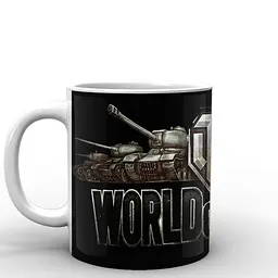 Кухоль GeekLand World of Tanks лого WT.02.001 330 мл білий - мініатюра 3