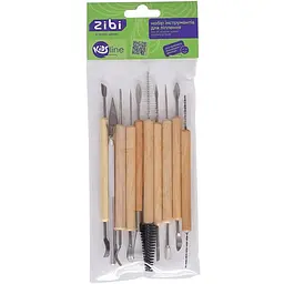 Набір інструментів для ліплення ZiBi Kids Line двосторонні 11 шт. (ZB.6981)