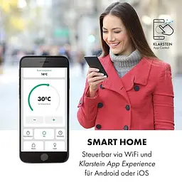 Конвекційний обігрівач Klarstein Bansin Smart 1500 (10035401) - мініатюра 5