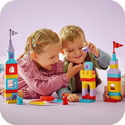 Конструктор LEGO DUPLO Town Гра «Замок Хопсі» 47 деталей (10450) - мініатюра 16