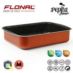Форма для випікання Flonal Pepita Granit 35х25 см (PGFLS3550) - мініатюра 2