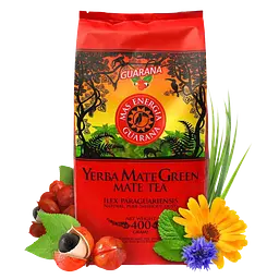 Йерба Мате Green MAS ENERGY GUARANA - 400 г