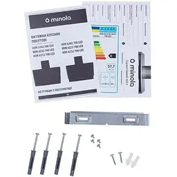 Витяжка Minola HDN 6232 BL/Inox 700 LED - мініатюра 6