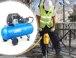 Компресор повітряний ABAC PRO A49B 200 CT4 (200 л) - мініатюра 3